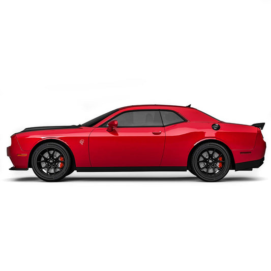 Audiozone Rear Spoiler Redeye Hellcat Style W/ Camera Hole az102182 | Dodge Challenger 2008-2023